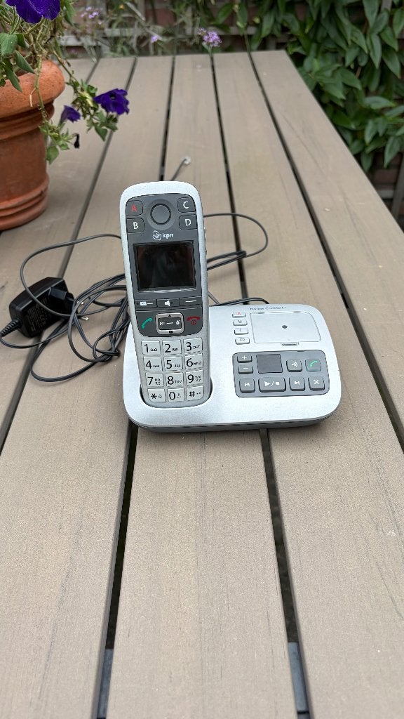 KPN Dect telefoon met antwoordapparaat, Ophalen of Verzenden, Gebruikt, 1 handset