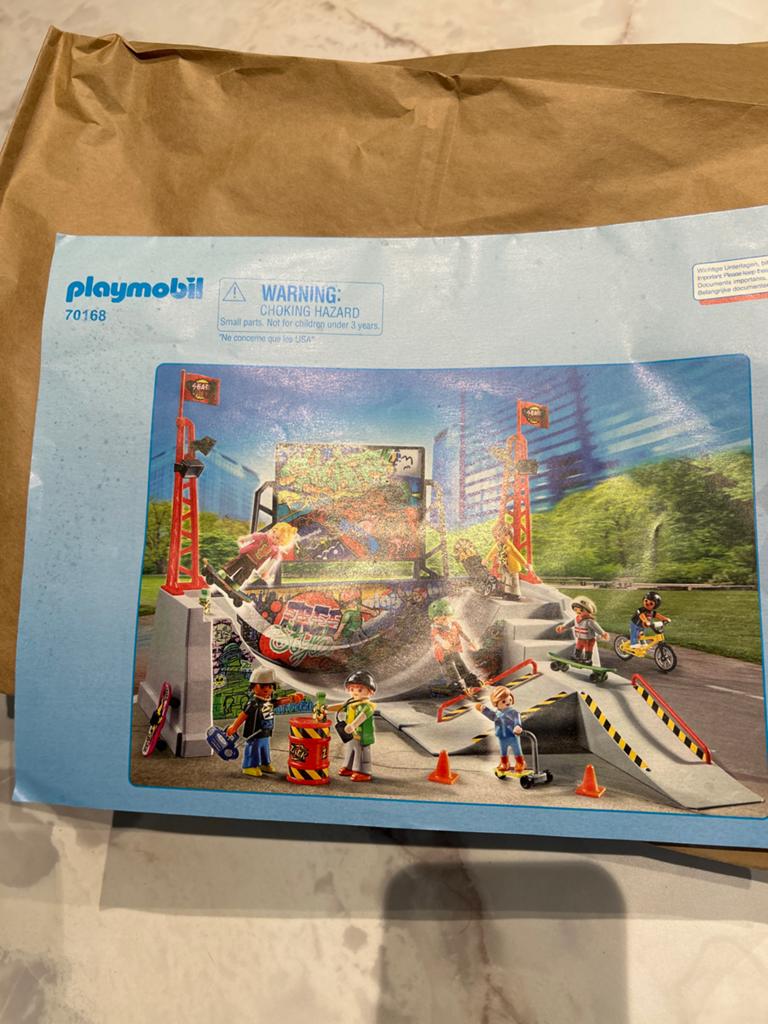 Playmobil Skatepark 70168 - Complete Set, Kinderen en Baby's, Speelgoed | Playmobil, Zo goed als nieuw, Complete set, Ophalen of Verzenden