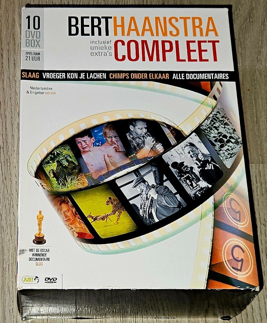 Bert Haanstra Compleet - 10 DVD Box met Oscarwinnende docu, Alle leeftijden, Overige genres, Nederlands, Inclusief doosje
