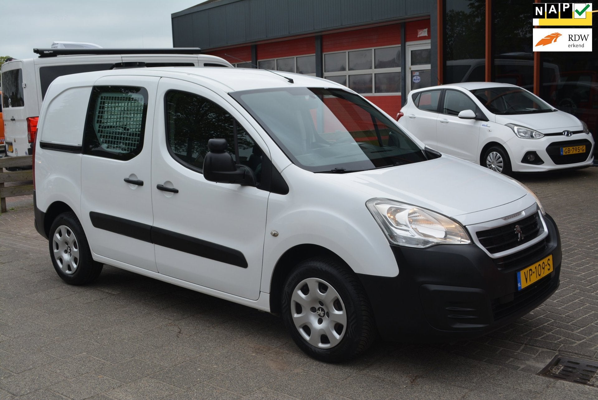 Peugeot Partner 120 1.6 HDi 90 L1 Première, Voorwielaandrijving, Euro 5, Stof, Gebruikt