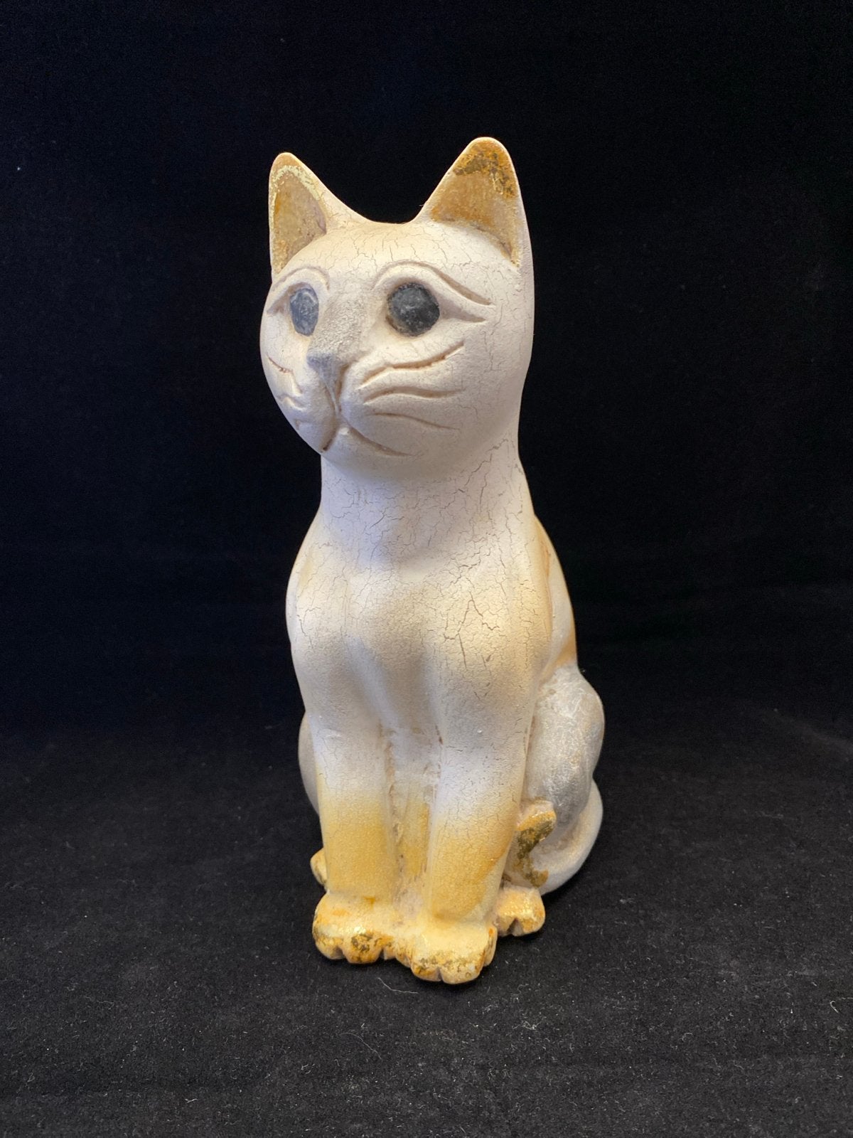 Zware vintage kattenbeeld. Deurstopper, Ophalen of Verzenden, Gebruikt, Dier