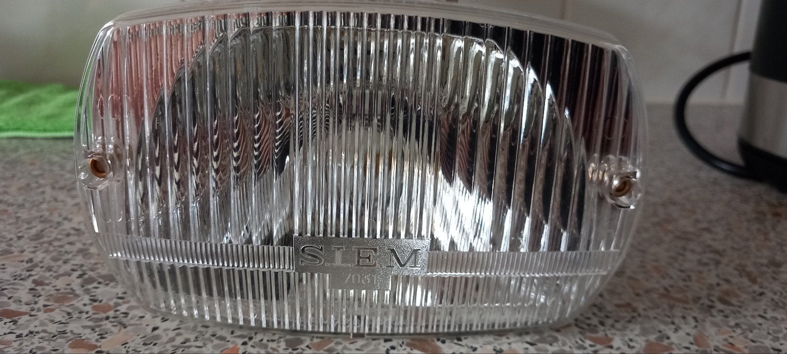 Vespa V50 Special Koplamp SIEM Nieuw, Ophalen of Verzenden, Nieuw, Koplamp, Vespa