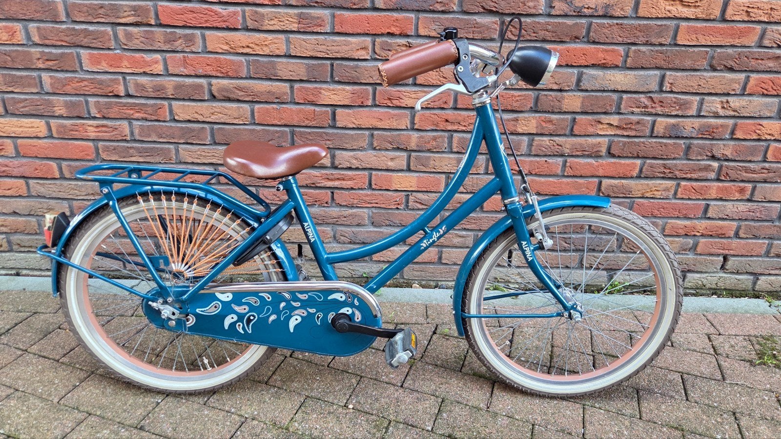 Nette 20 inch Alpina Tingle meisjesfiets, Ophalen, Terugtraprem, Alpina tingle loekie batavus diva, 20 inch