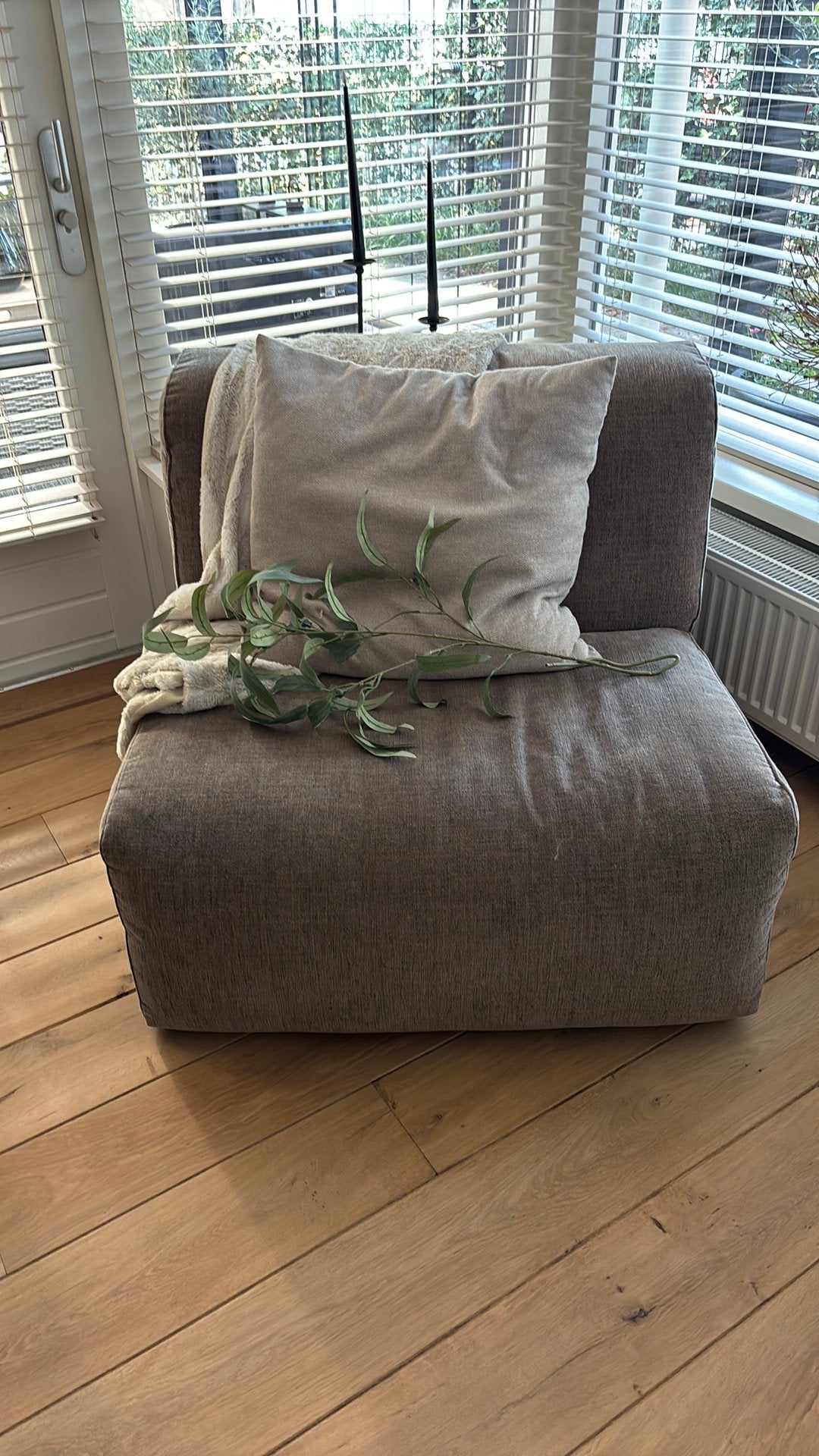 Heerlijke fauteuil, Ophalen, Zo goed als nieuw, 75 tot 100 cm, 50 tot 75 cm