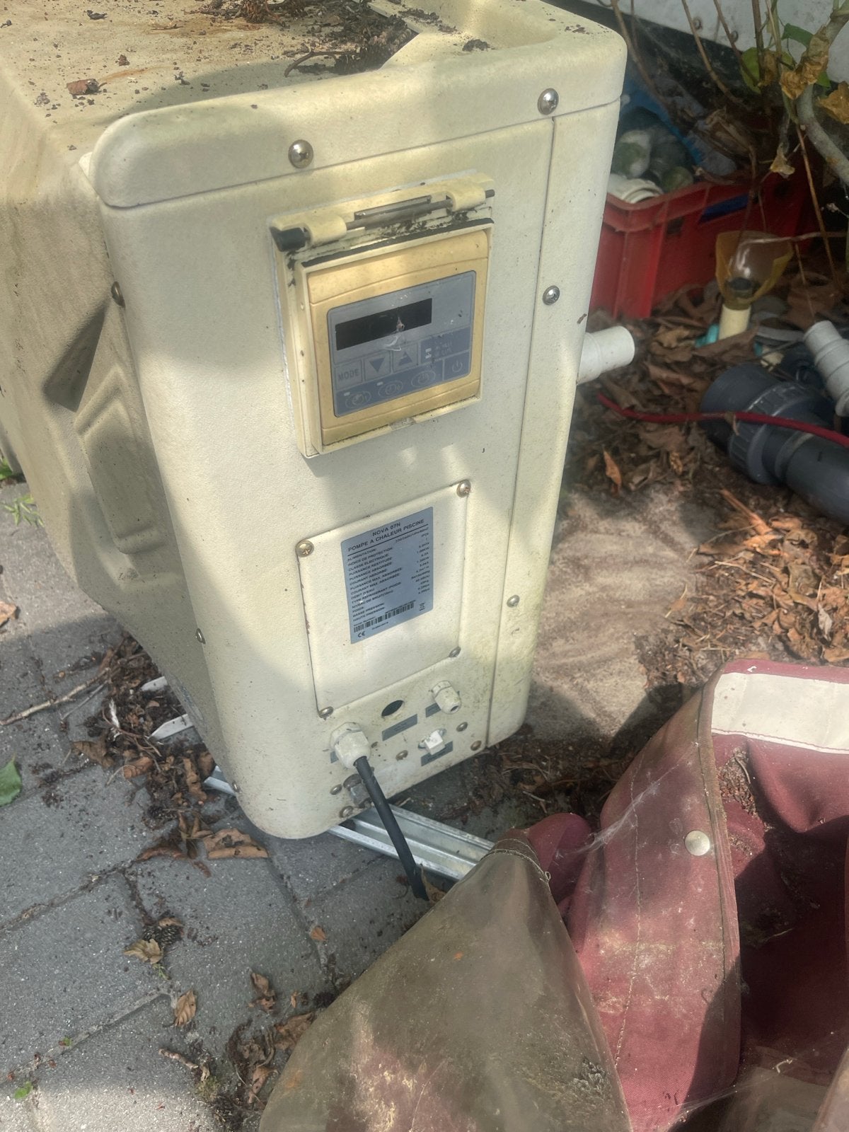 Zwembad warmtepomp Nova 97N - Gebruikt, Tuin en Terras, Zwembad-toebehoren, Ophalen, Gebruikt, Verwarming