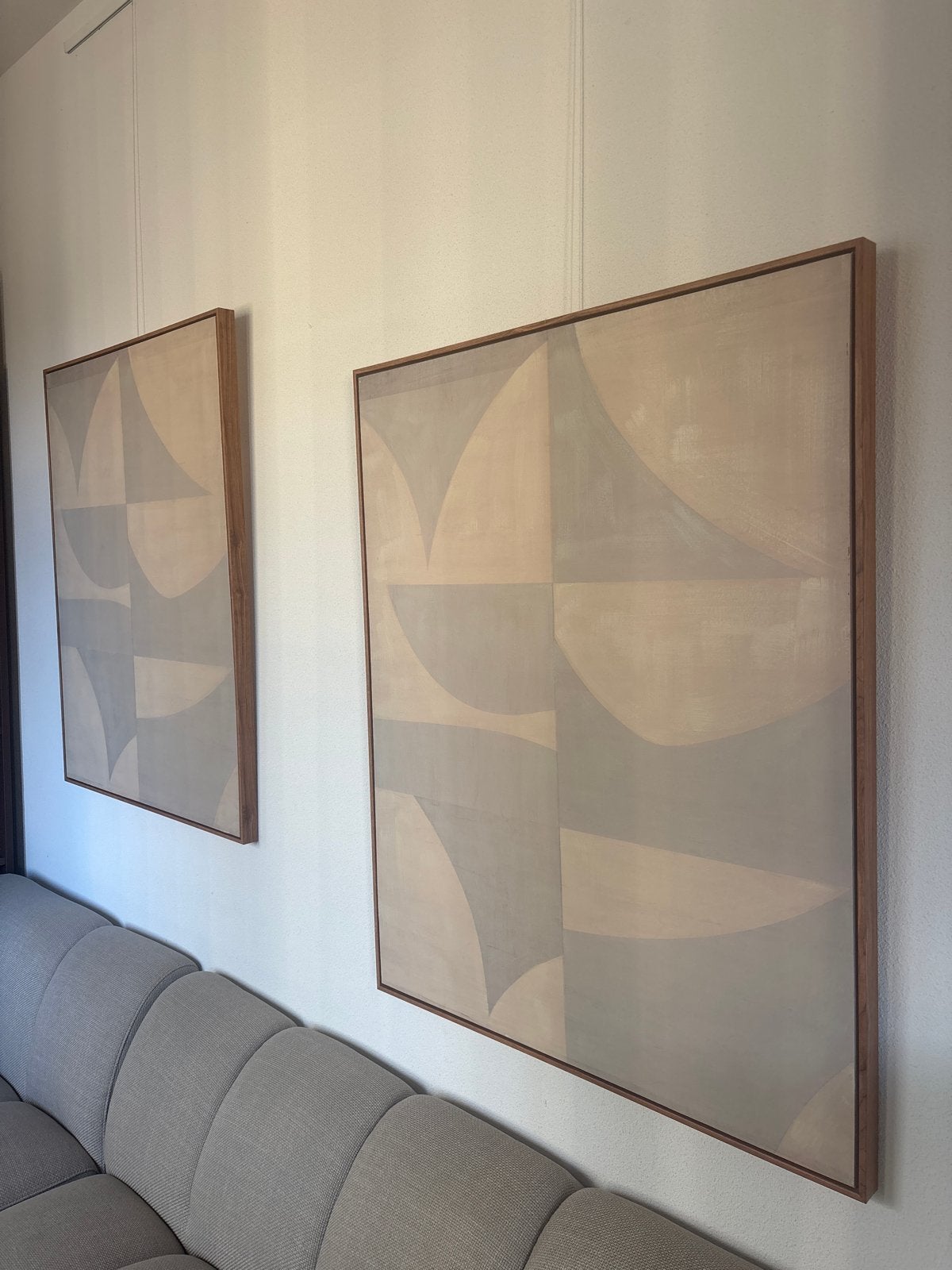 2x muurdecoratie van karwei, Ophalen
