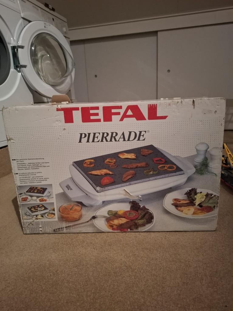 Tefal steengrill, Ophalen, Zo goed als nieuw, 4 t/m 7 personen
