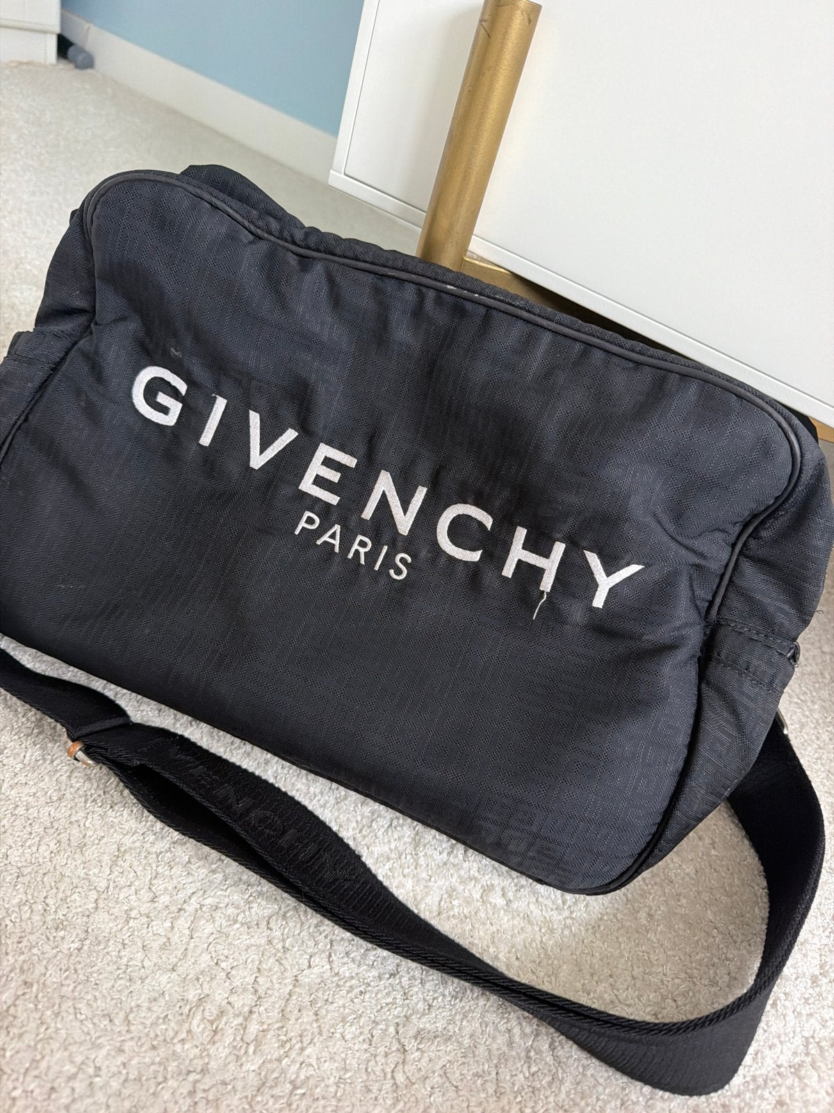 Givenchy Paris Luiertas - Zwart, Ophalen of Verzenden, Gebruikt