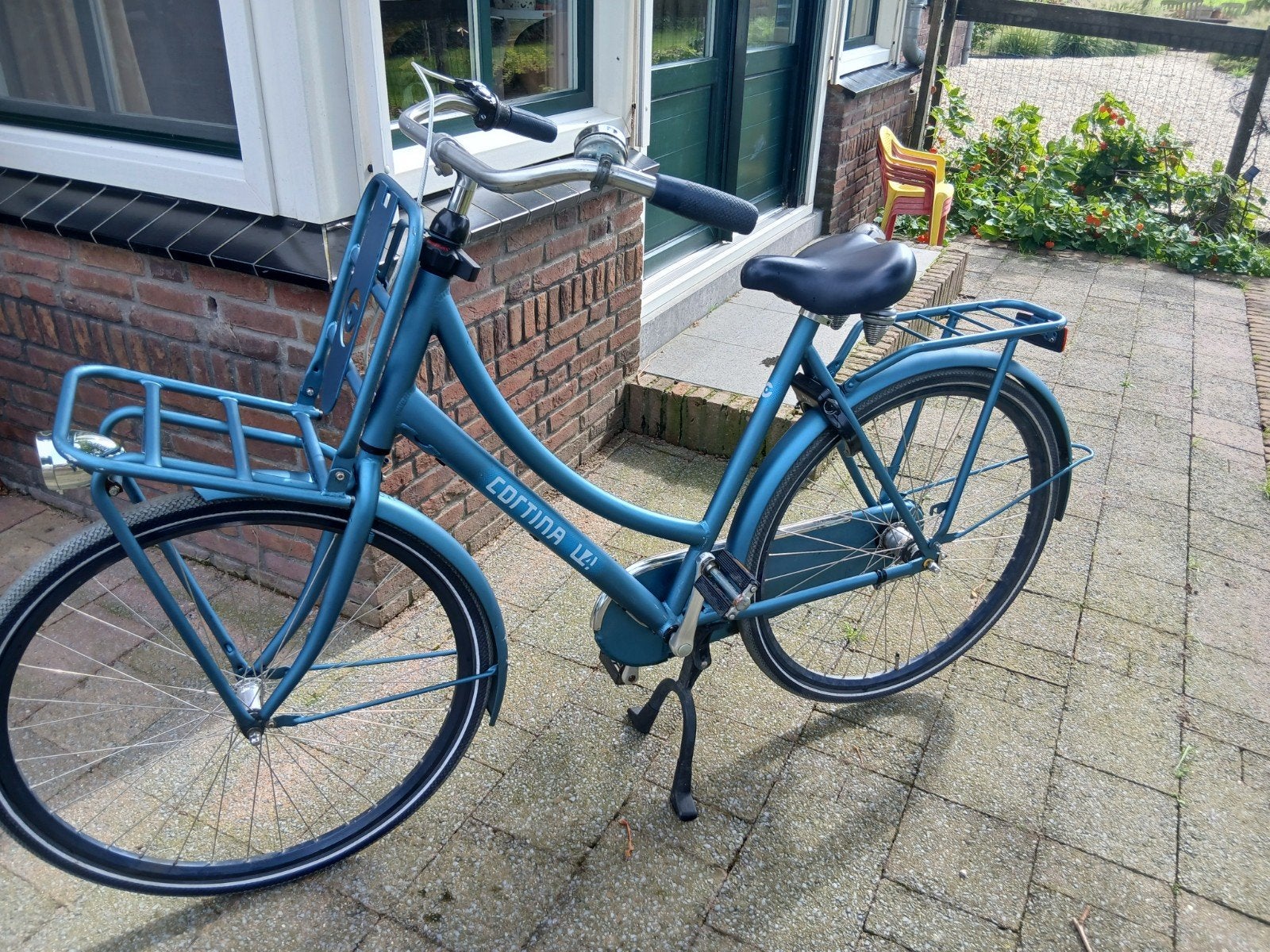 Cortina U4 Transportfiets - Zo goed als nieuw, Fietsen en Brommers, 53 tot 56 cm, Versnellingen, Zo goed als nieuw, Trommelrem