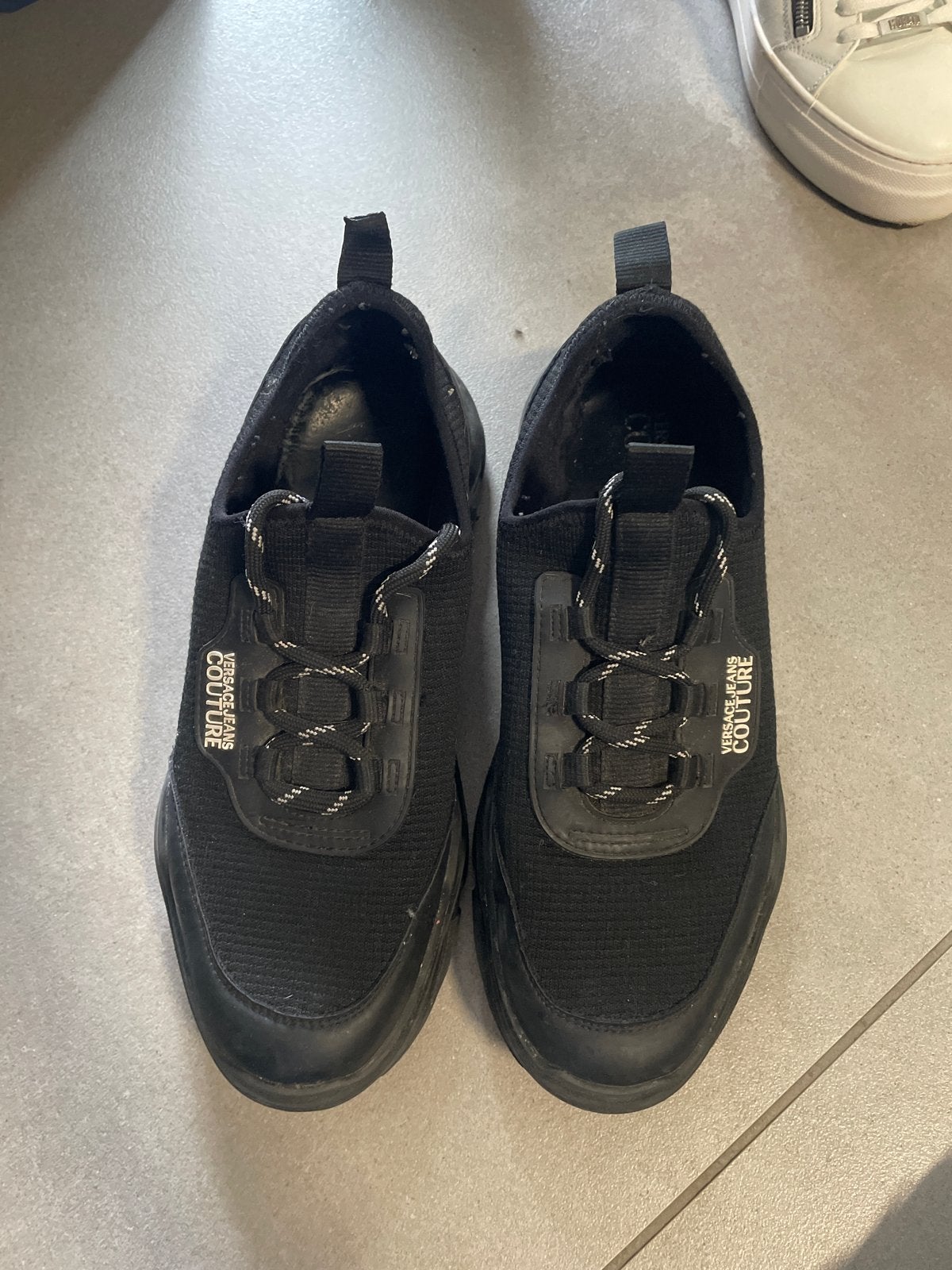 Versace Jeans Couture schoenen - Maat 41, Ophalen, Zo goed als nieuw, Zwart, Sneakers of Gympen