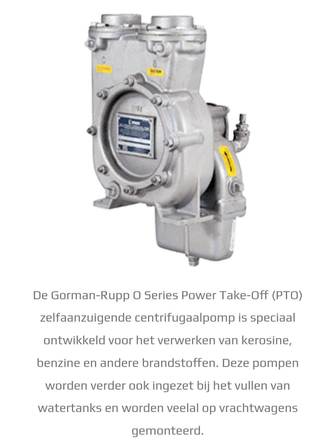Corman-Rupp 0 power take off  (PTO) pomp, Auto-onderdelen, Ophalen, Nieuw, Overige merken