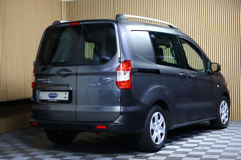 Ford Tourneo Courier 1.0 Titanium 1eEIG! BT NAVI CAMERA DAB, Auto's, Voorwielaandrijving, Gebruikt, Zwart, Origineel Nederlands