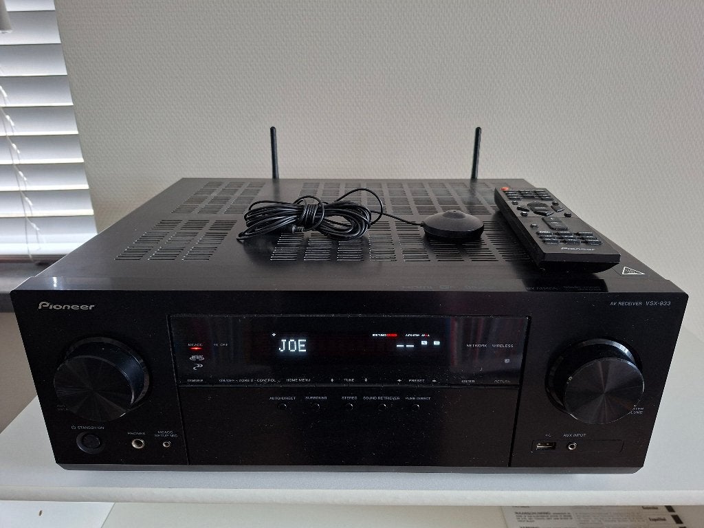 Pioneer VSX-933 Receiver, Ophalen, Overige systemen, Zo goed als nieuw, 60 tot 120 watt
