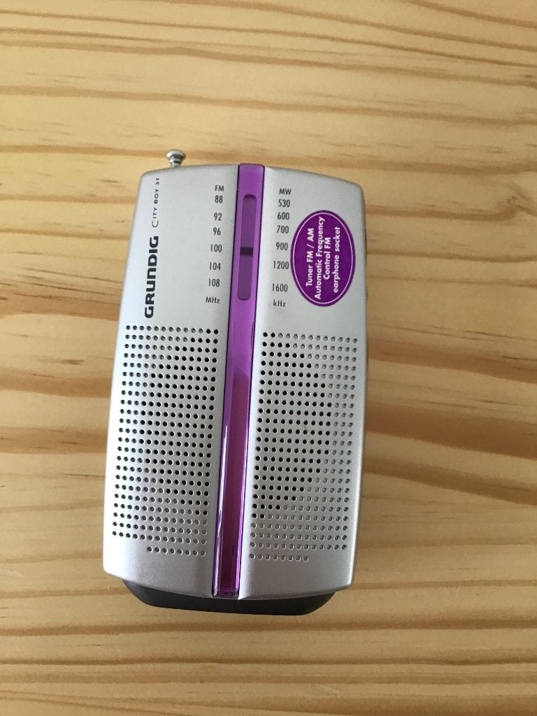 Radio Grundig City Boy 31, Ophalen, Zo goed als nieuw, Radio
