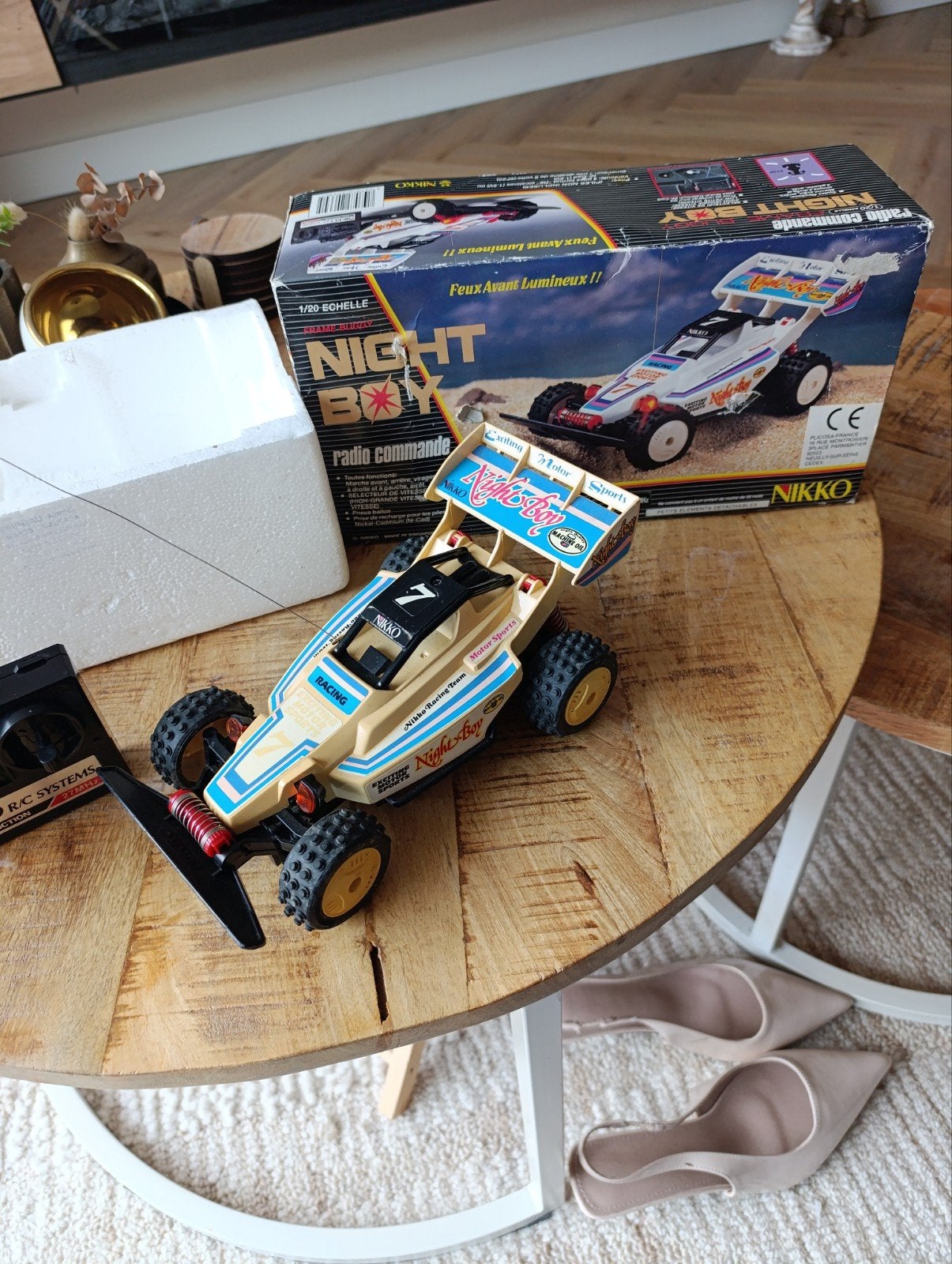 Nikko Night Boy RC Auto, Elektro, Auto offroad, Ophalen of Verzenden, Zo goed als nieuw