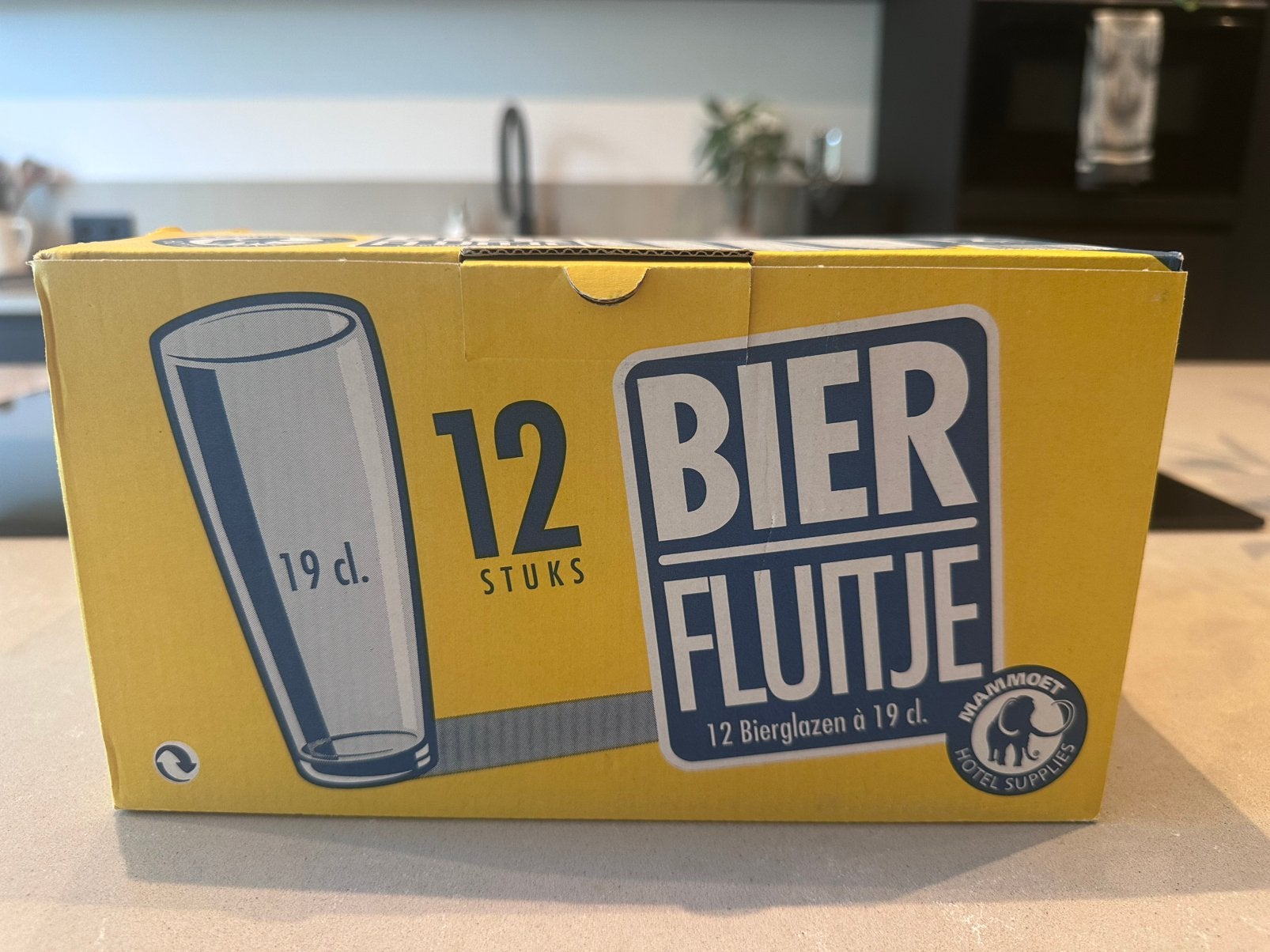 Bierglazen, Verzamelen, Glas en Borrelglaasjes, Ophalen, Nieuw, Bierglas