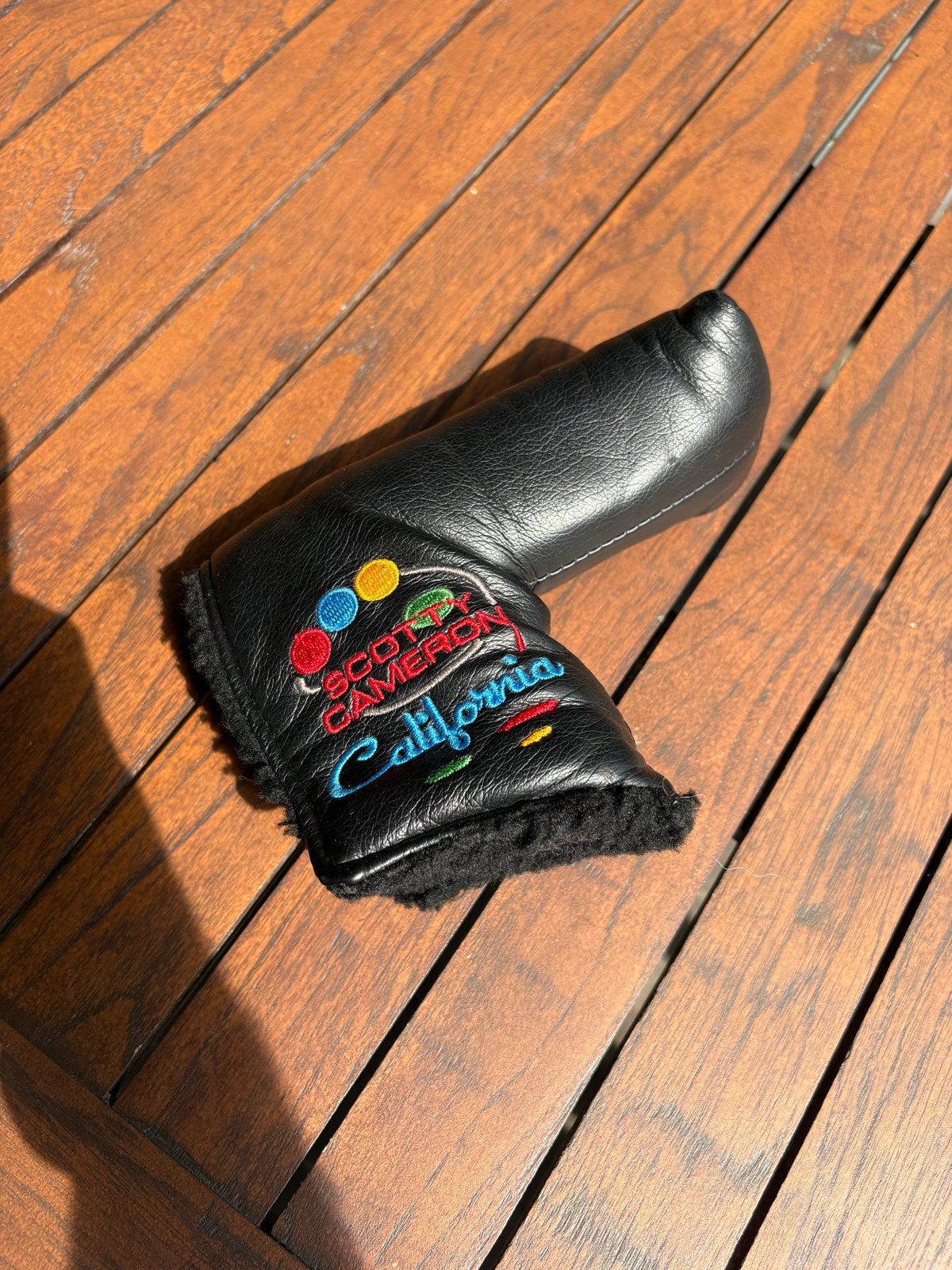 Scotty Cameron California Putter Headcover - Zwart, Sport en Fitness, Golf, Ophalen of Verzenden, Gebruikt, Overige typen, Overige merken