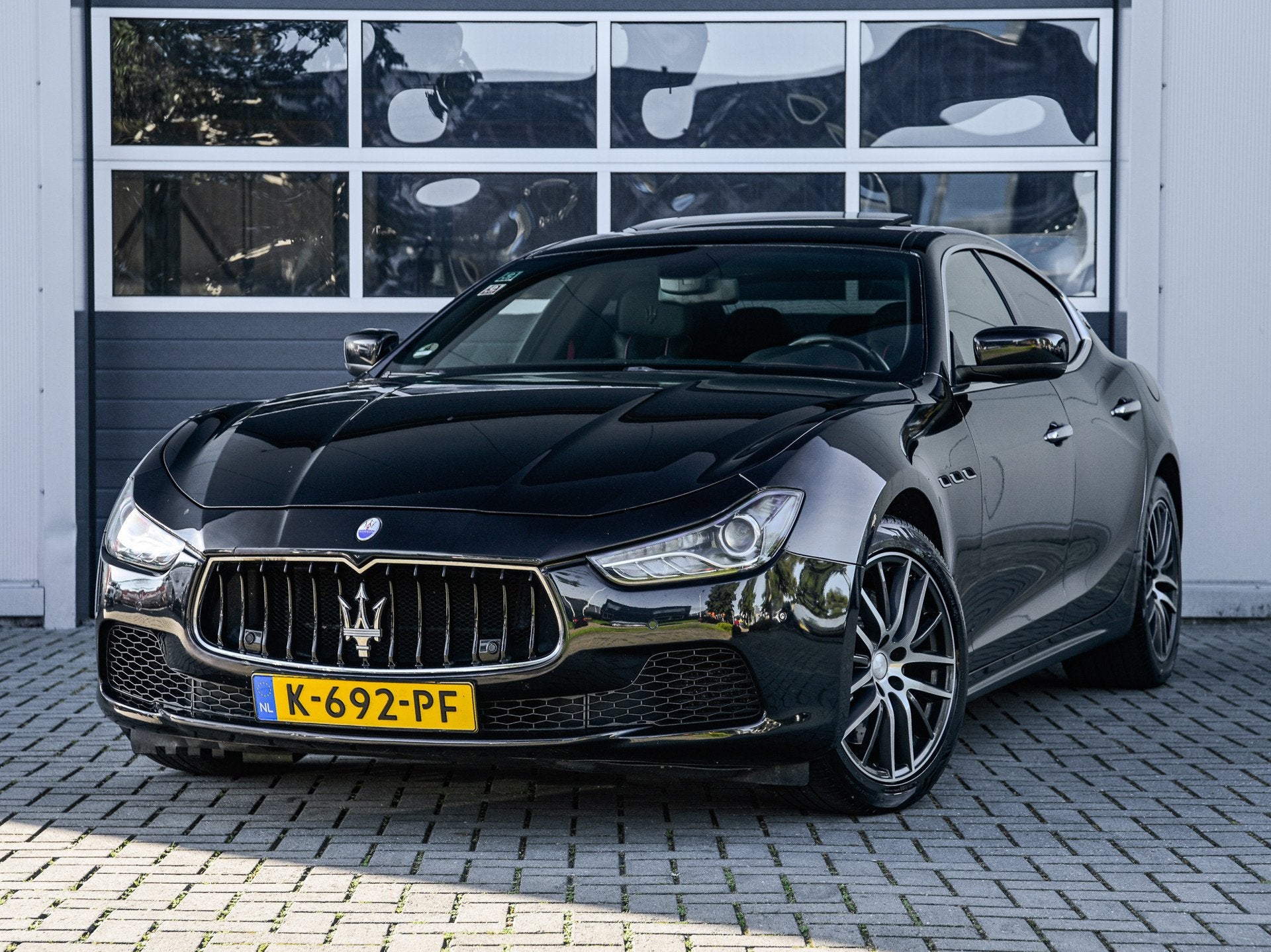 Maserati Ghibli 3.0 | Leder | Schuifdak | Xenon | Keyless |, Auto's, Automaat, Euro 5, Achterwielaandrijving, Gebruikt