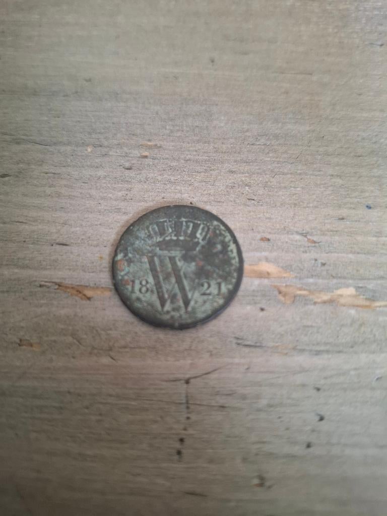 Muntstuk hoofdletter W met kroon, Ophalen of Verzenden, Koningin Beatrix, Euro's