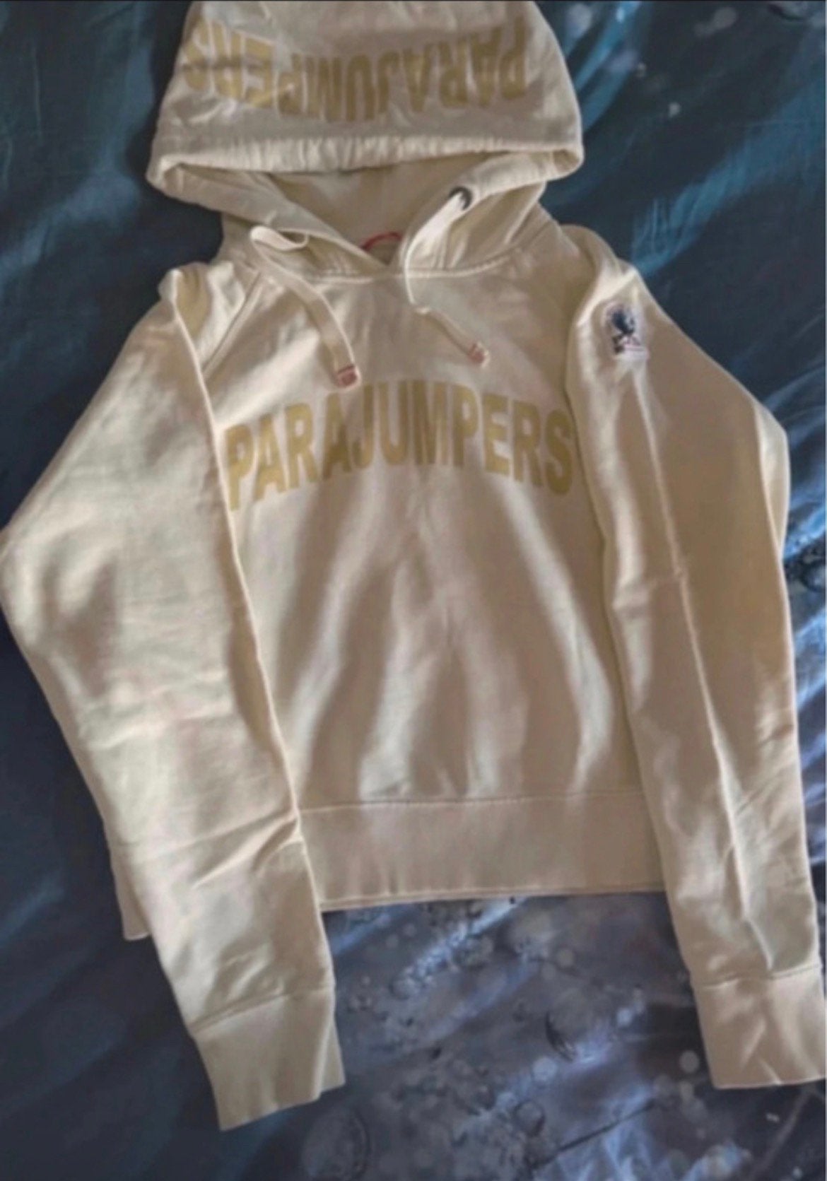 Parajumpers Hoodie, Verzenden, Zo goed als nieuw, Maat 38/40 (M), Geel