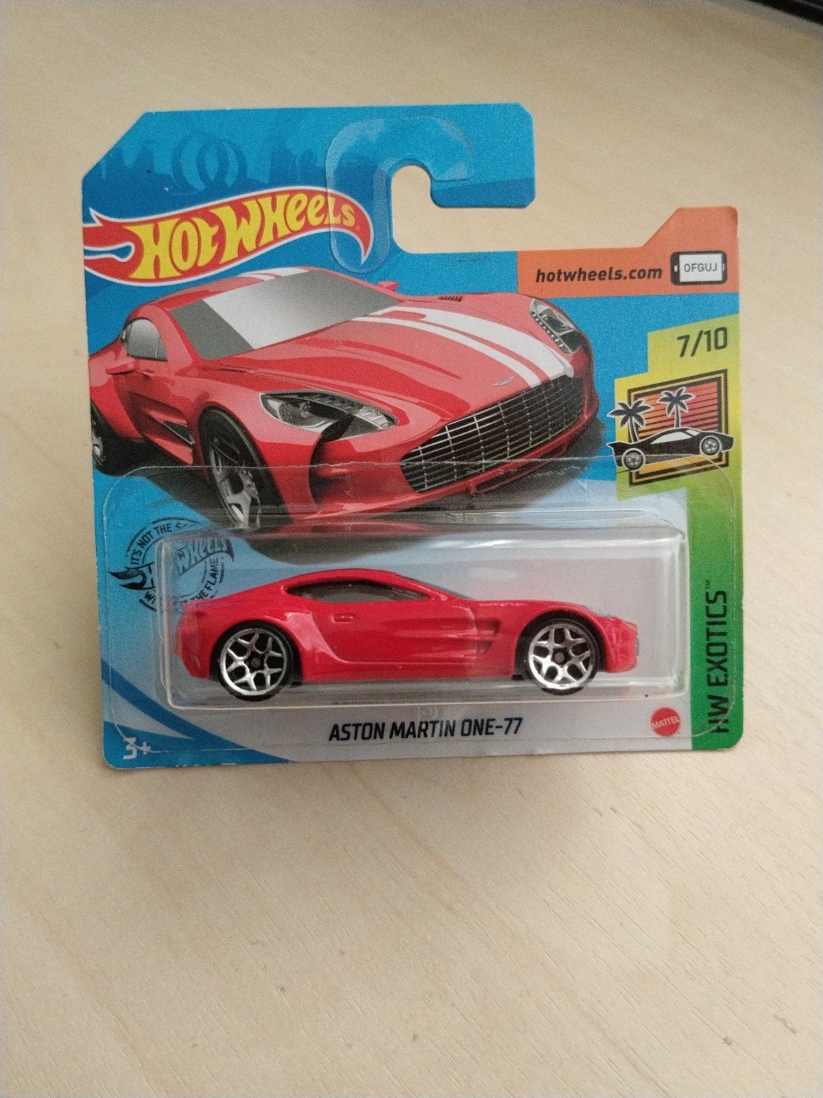 Hotwheels Aston Martin one 77 hot wheels, Ophalen of Verzenden, Nieuw, Auto