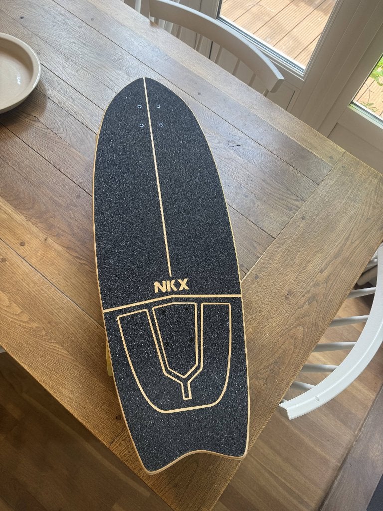 NKX surfskate, Sport en Fitness, Skateboarden, Ophalen, Zo goed als nieuw, Skateboard
