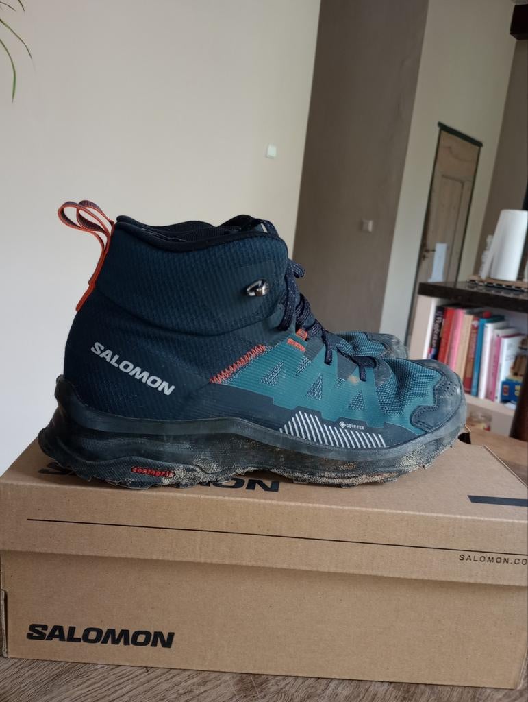 Salomon mt. 42 Ardent Mid Gtx, Sport en Fitness, Bergsport en Wandelen, Ophalen of Verzenden, Zo goed als nieuw, Schoenen