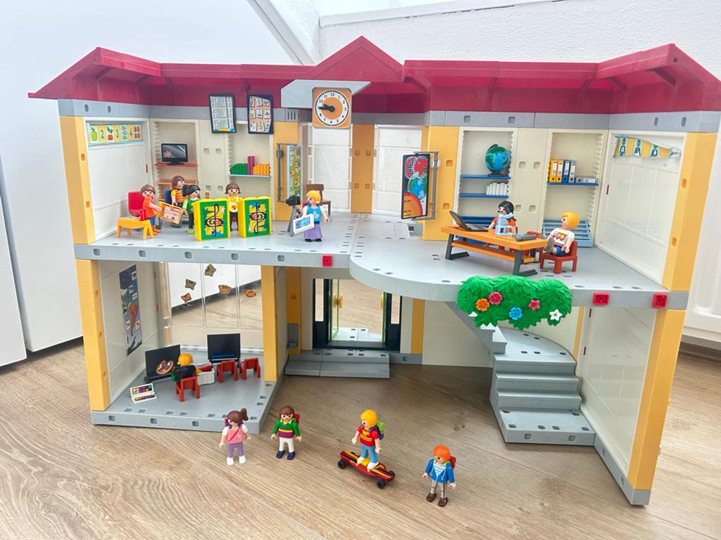 Playmobil School, Kinderen en Baby's, Speelgoed | Playmobil, Ophalen of Verzenden, Gebruikt, Complete set