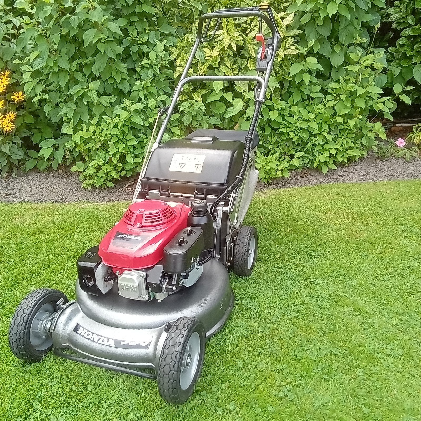 Dikke honda pro HRH 536 wielaandrijving benzine maaier, Tuin en Terras, Grasmaaiers, Ophalen, Cirkelmaaier, Honda, Gebruikt