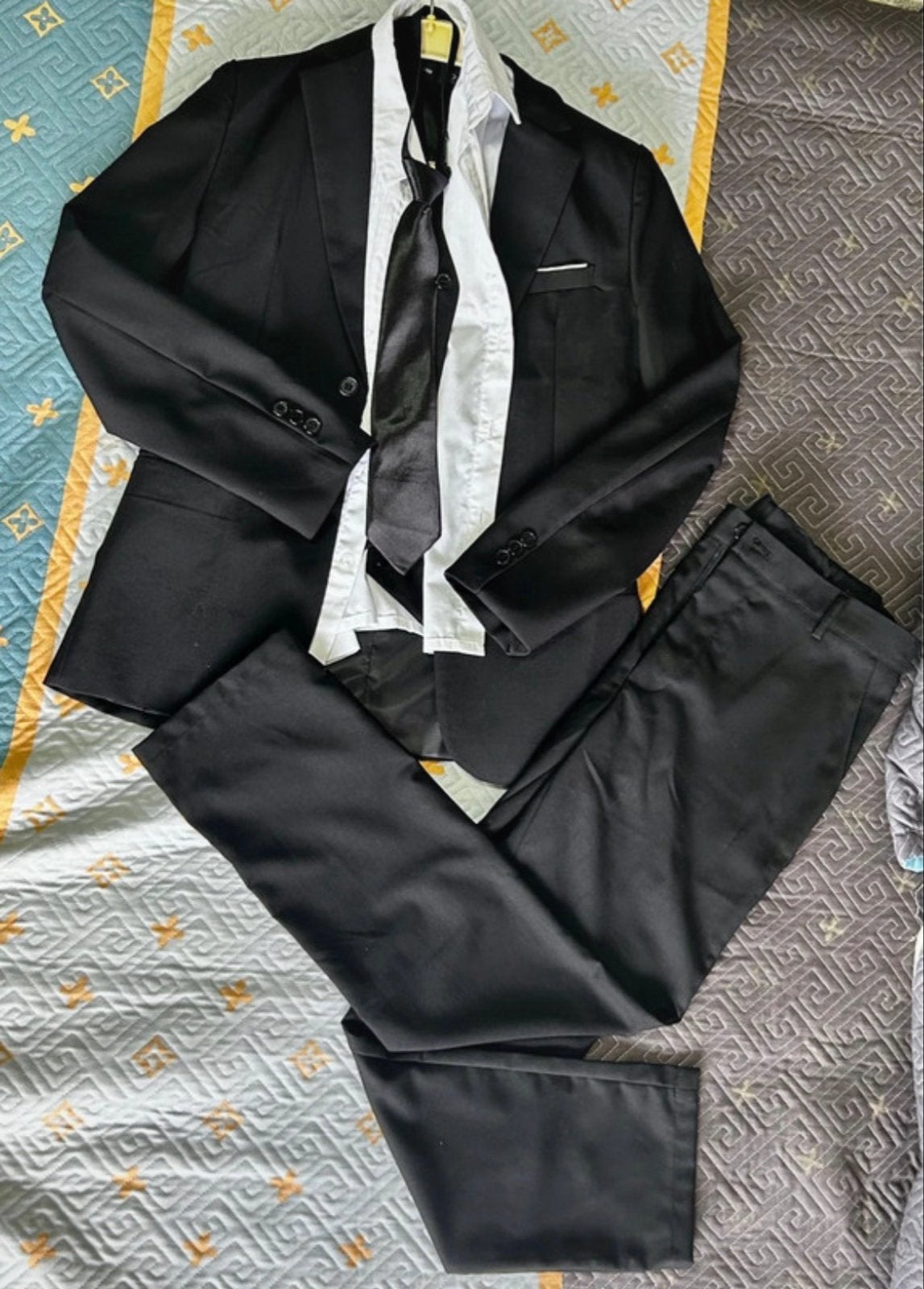 Compleet LuxeJongensfeestpak Maat152-met Schoenen 39/ook los, Ophalen of Verzenden, Nieuw, Jongen