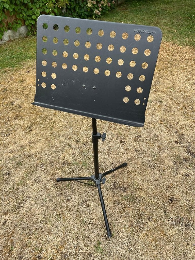 muziekstandaard, Ophalen, Gebruikt, Muziekstandaard, Klarinet