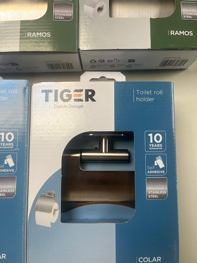 Toiletrolhouders TIGER, Ophalen, Zo goed als nieuw, Toilet