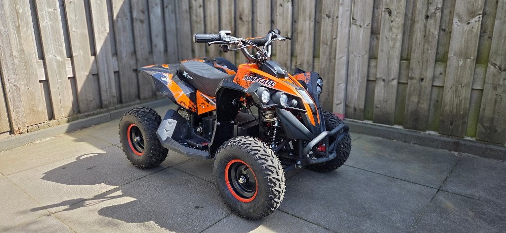 Electrische Quad 1000W 48V 3 standen KTM kleuren, Ophalen, Zo goed als nieuw