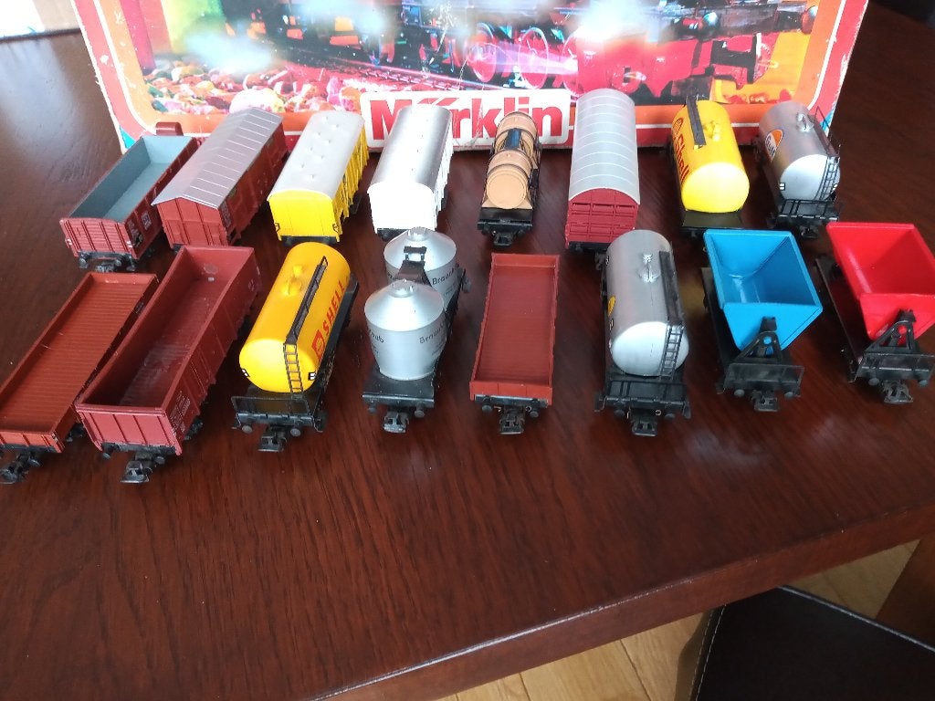 Märklin uitbreiding opties voor bij startsets, Hobby en Vrije tijd, Modeltreinen | H0, Wisselstroom, Gebruikt, Wagon, Ophalen of Verzenden