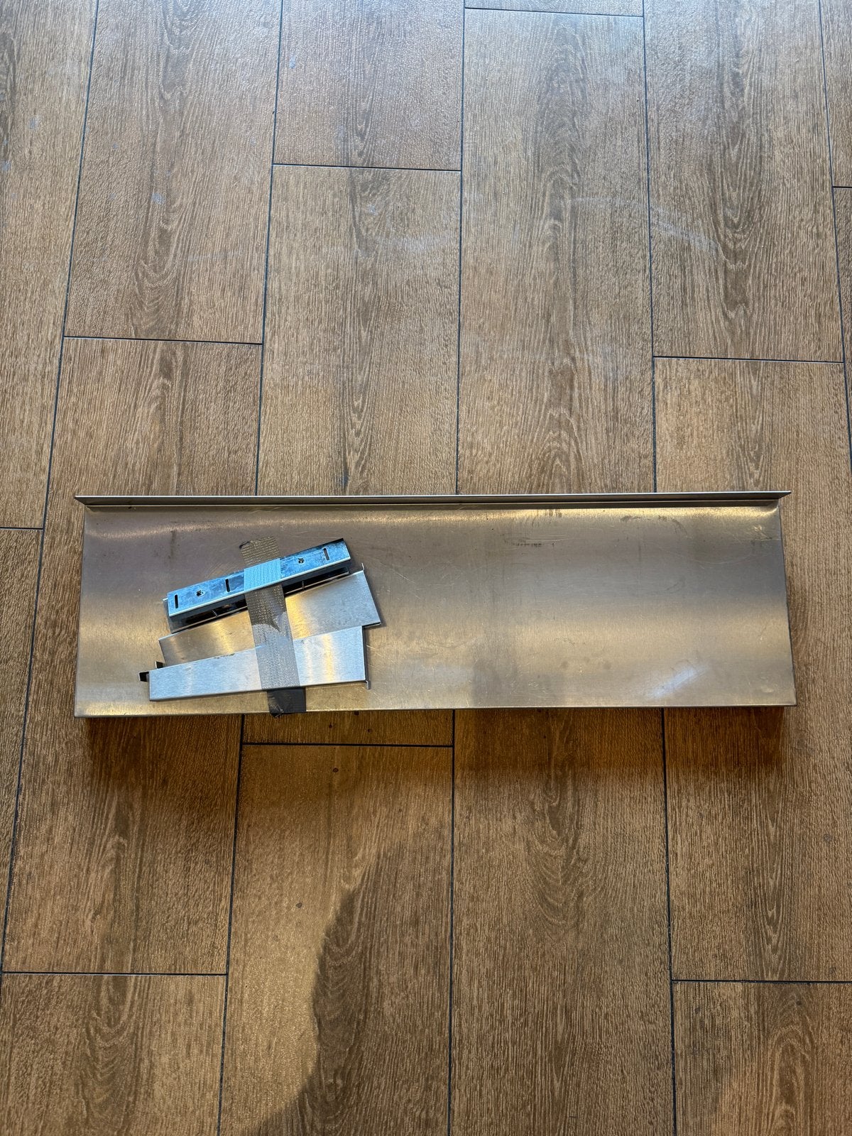 HORECA 4x RVS Wandplank voor Keuken of Werkruimte, Ophalen, Zo goed als nieuw