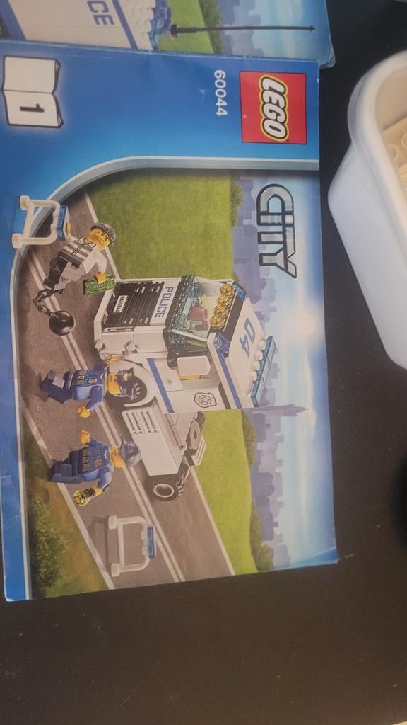 LEGO City Mobiele Politie Eenheid 60044, Compleet, Lego, Ophalen of Verzenden, Complete set