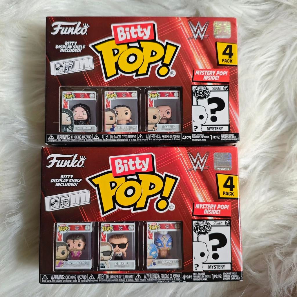 Funko bitty pops WWE, Ophalen of Verzenden, Nieuw