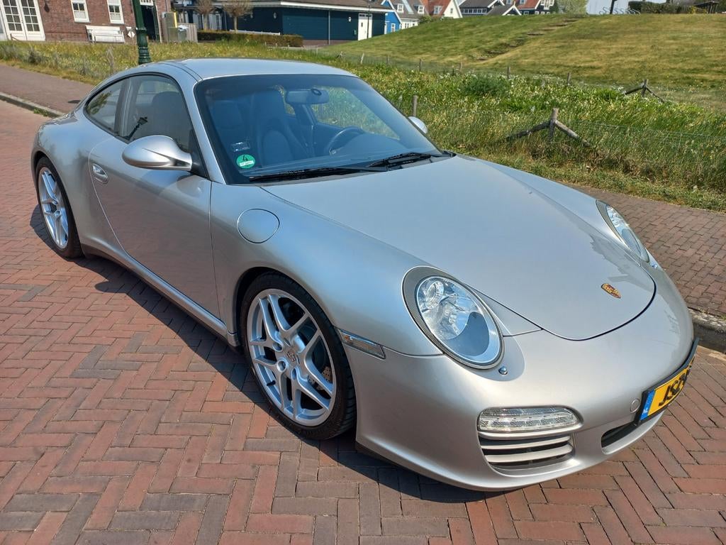 Porsche 911 3.6 Carrera 4 Coupe PDK 2009 Grijs, Auto's, Automaat, 4 stoelen, Automatische klimaatregeling, Bedrijf