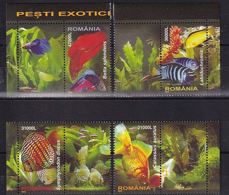 Roemenie 5912/15 2005 postfris, Ophalen of Verzenden, Overige landen, Postfris