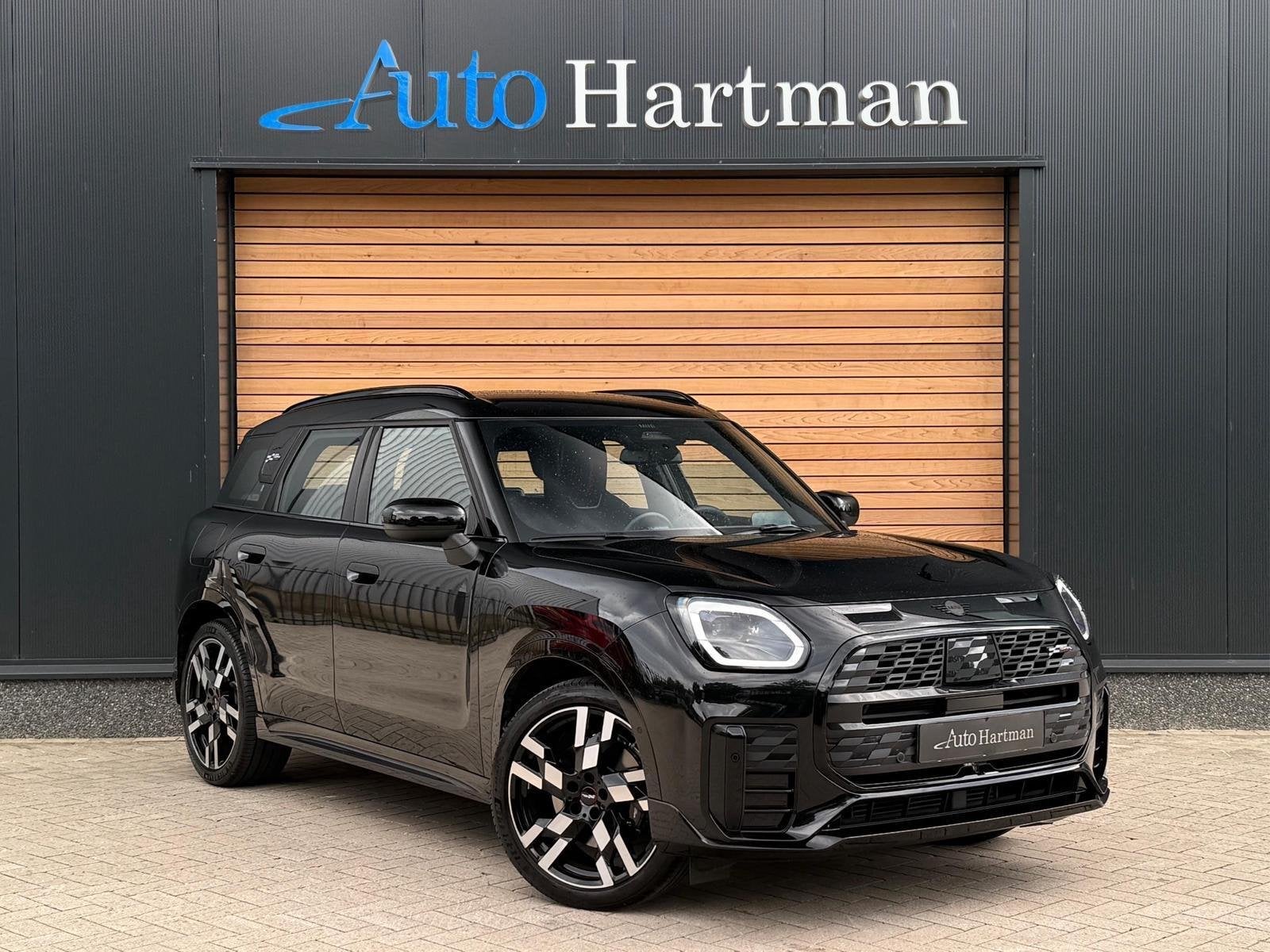 MINI Countryman 1.5 C John Cooper Works XL HEADUP-DISPLAY|KE, Auto's, Gebruikt, Leder en Stof, Zwart, Bedrijf