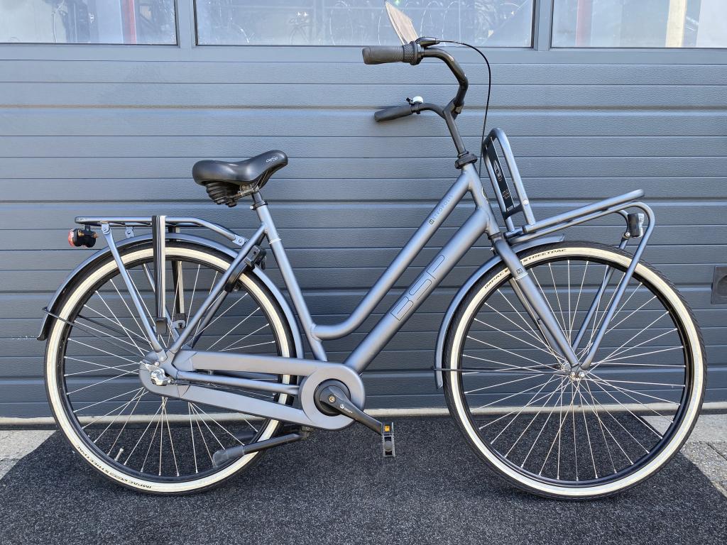 BSP D 53 cm mat blauw 3vers, Gebruikt, Cleanbikes, Versnellingen, Info@cleanbikes.nl