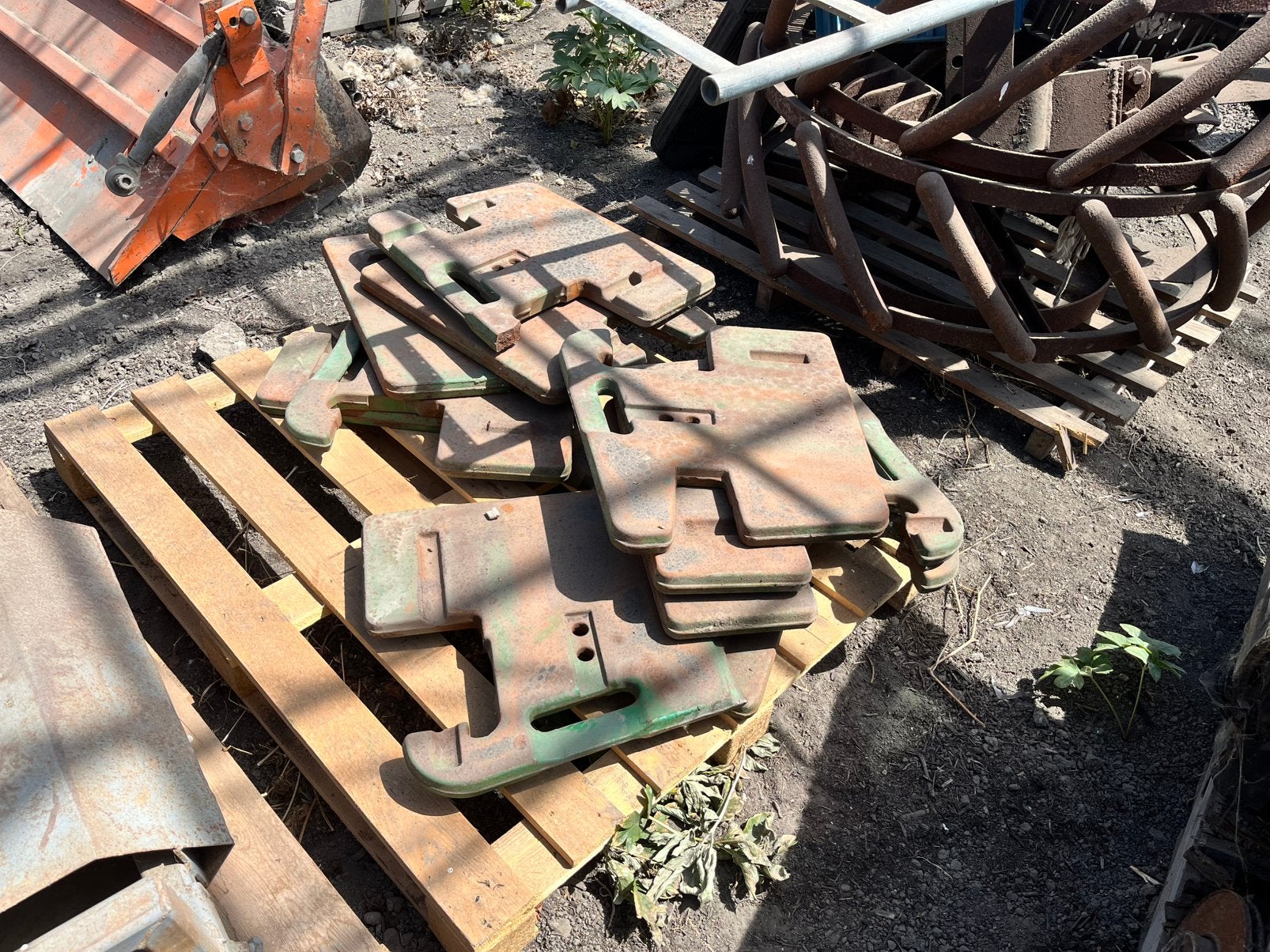 John deere frontgewichten 50kg per stuk 10 stuks, Zakelijke goederen, Agrarisch | Onderdelen | Banden, Velgen en Assen, Ophalen