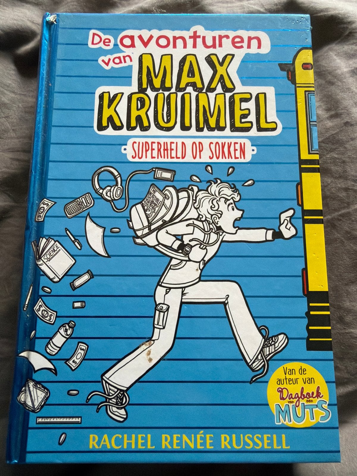 S9.   Rachel Renée Russell - Superheld op sokken, Verzenden, Rachel Renée Russell; Erin Russell; Nikki Russell, Zo goed als nieuw