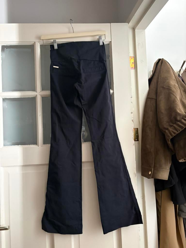 Deblon zwarte legging flared S, Verzenden, Zwart, Maat 36 (S), Lang