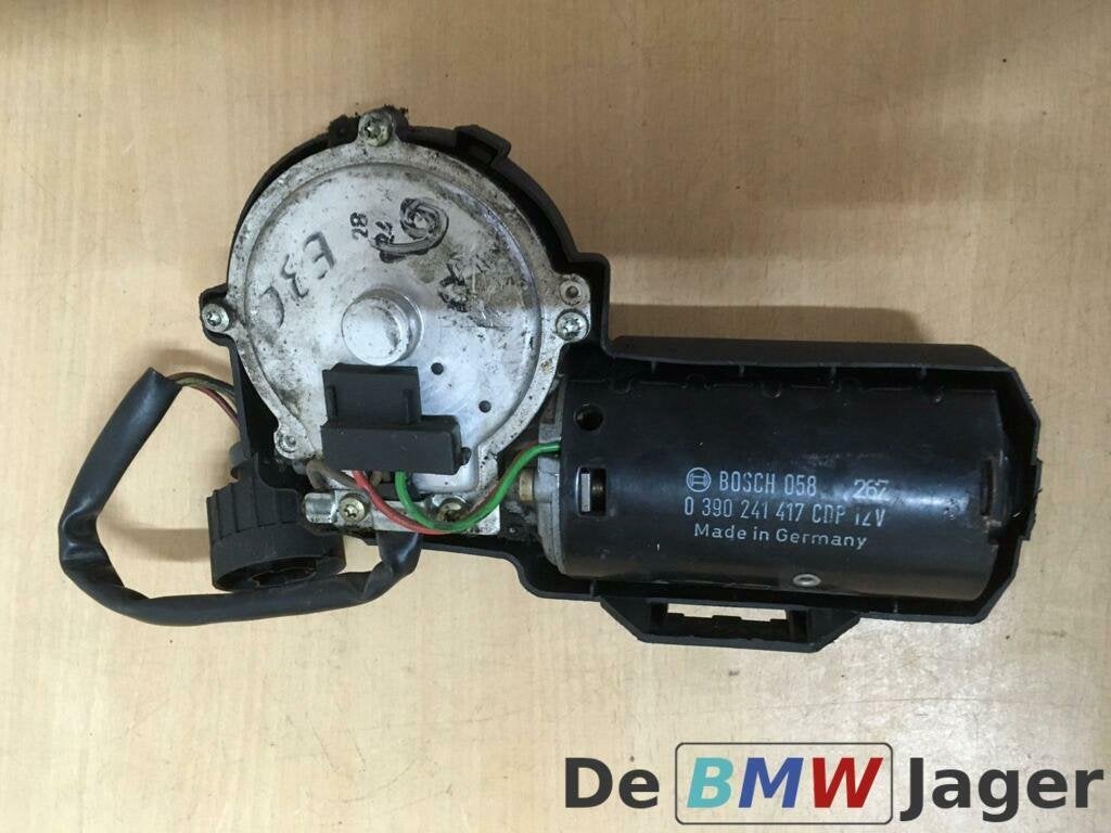 Ruitenwissermotor voor BMW 3-serie E36 Bosch 0390241417, Gebruikt, Ophalen of Verzenden, BMW
