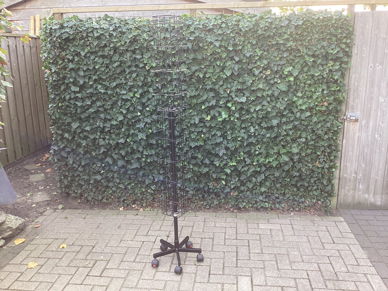 Kaartenmolen / Kaartenrek op wieltjes, Ophalen, Zo goed als nieuw