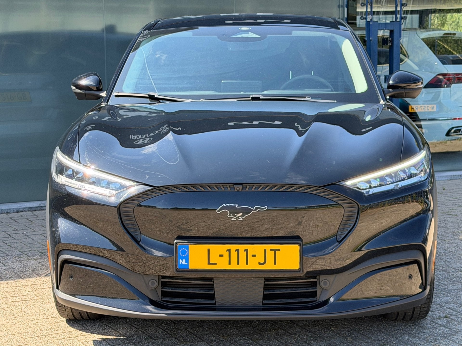 Ford Mustang Mach-E RWD 75 kWh Dealer Onderhouden 1e eigenaa, Auto's, Achterwielaandrijving, Gebruikt, 258 pk, Zwart