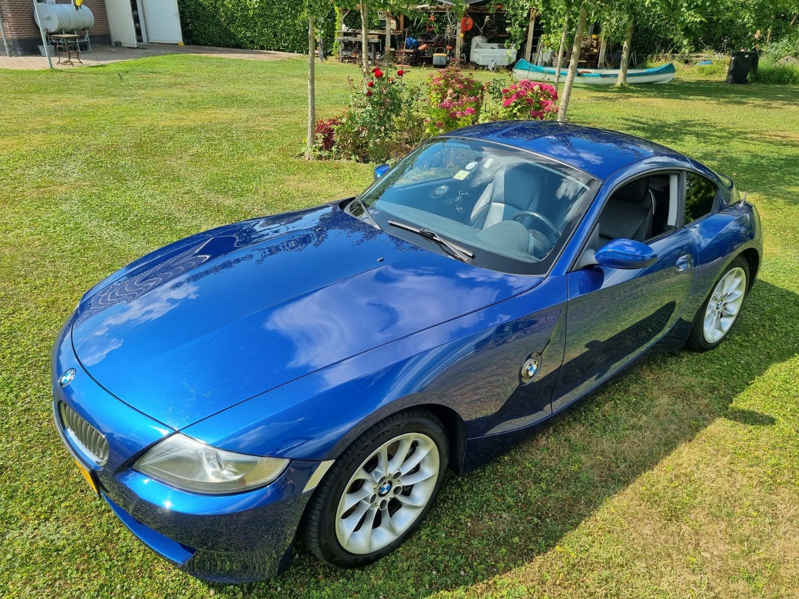BMW Z4 3.0 SI Coupe 2007 Blauw, Achterwielaandrijving, 1295 kg, Blauw, 2996 cc