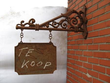 gietijzeren uithangbord, Ophalen, Nieuw