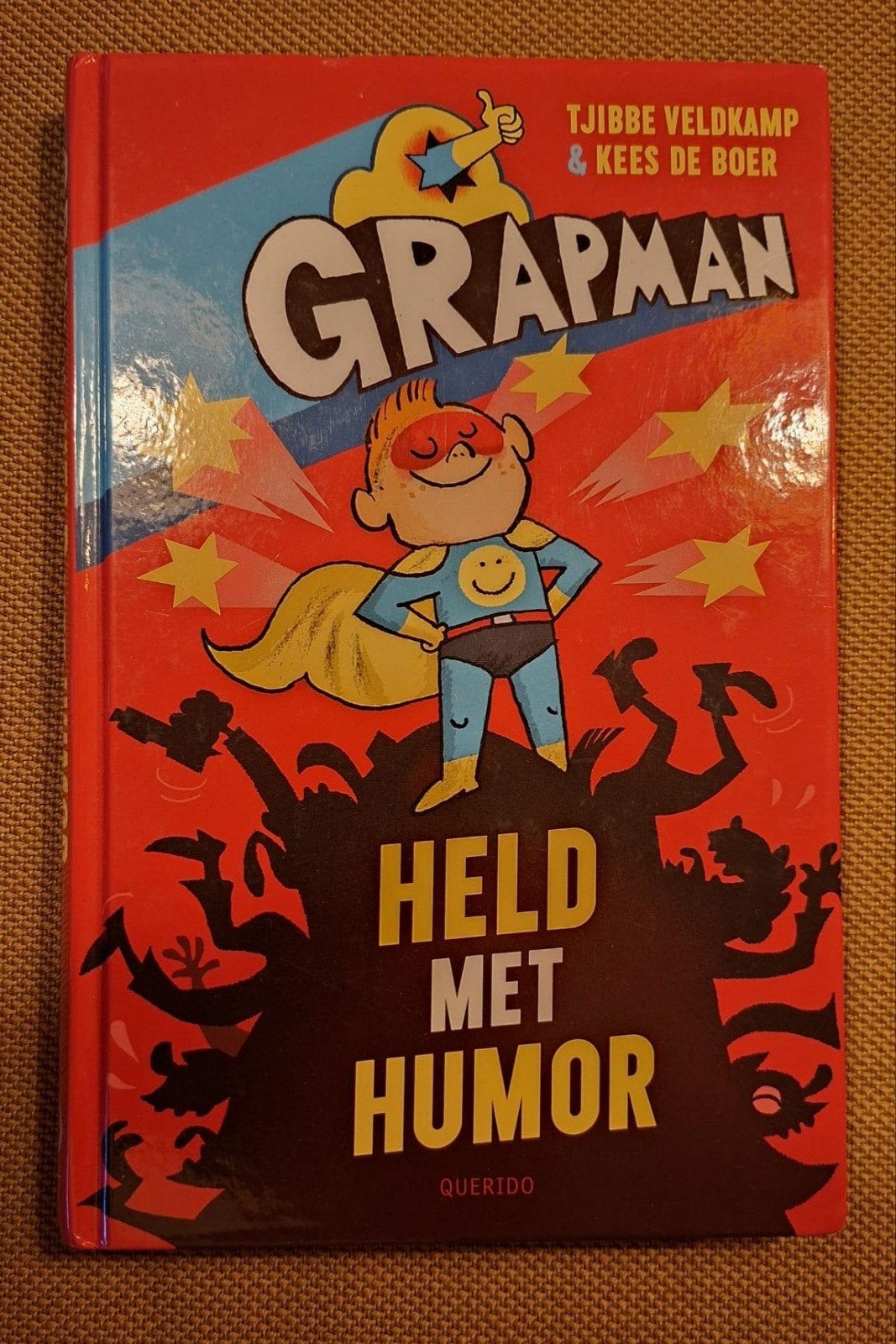Grapman: Held met Humor - Tjibbe Veldkamp & Kees de Boer, Boeken, Ophalen of Verzenden, Zo goed als nieuw, Tjibbe Veldkamp & Kees de Boer